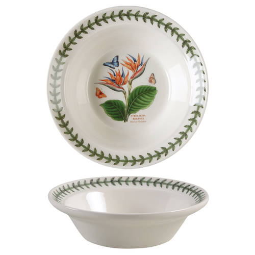 Exotic Botanic Garden Rim Cereal/Oatmeal Bowl