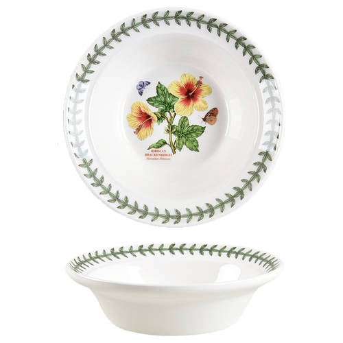 Exotic Botanic Garden Rim Cereal/Oatmeal Bowl