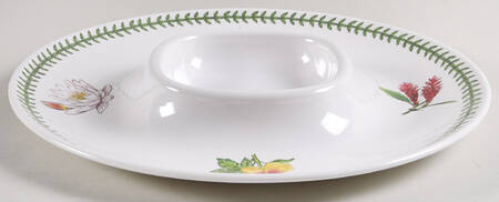 Exotic Botanic Garden 1 Piece Melamine Chip & Dip