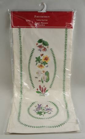 Exotic Botanic Garden 14" X 72" Cloth Table Runner