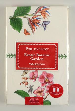 Exotic Botanic Garden 60" X 84" Oblong Tablecloth