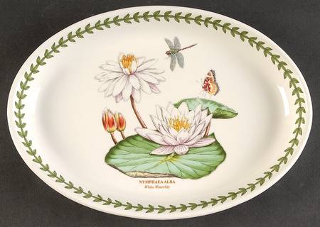 Exotic Botanic Garden 10" Oval Serving Platter