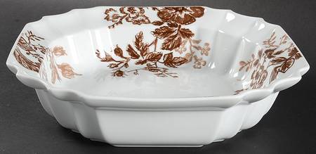 Tatnall Street Coffee Bean (Brown) 10" Round Vegetable Bowl
