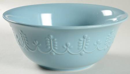 Whitaker Aqua 10" Round Vegetable Bowl