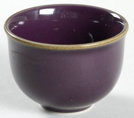 Asian Square Purple Cup No Handle