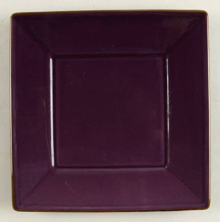 Asian Square Purple Salad Plate