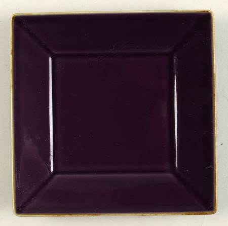 Asian Square Purple Dessert/Pie Plate