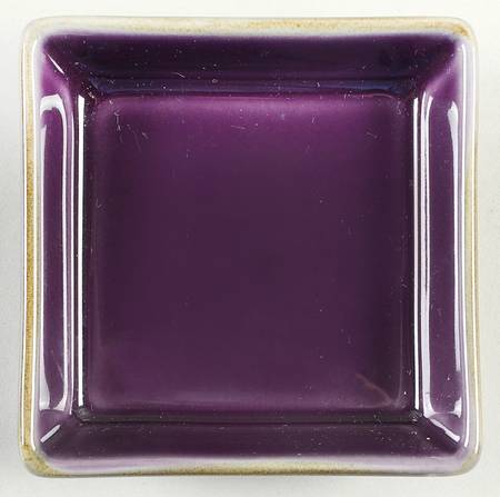 Asian Square Purple Soy Sauce Dish