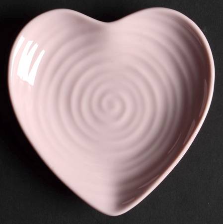 Sophie Conran Pink 4" Heart Plate