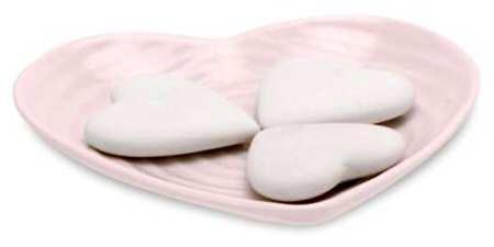 Sophie Conran Pink Heart Plate Fragrance Set(Plate,3Hearts&Fragrance)