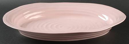 Sophie Conran Pink 14" Oval Serving Platter
