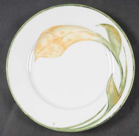 Floral (Floral Off Center) Salad Plate