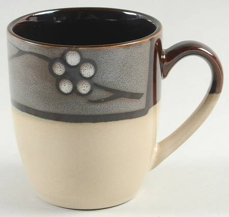 Flora Gray Mug