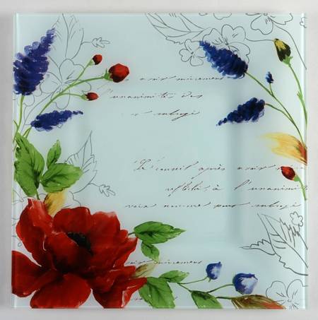 Scarlett 13" Glassware Square Platter