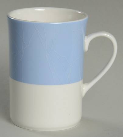ColorBurst Blue (White Body) Mug