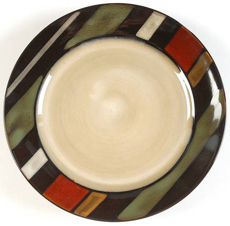 Mesa Stripe Salad Plate