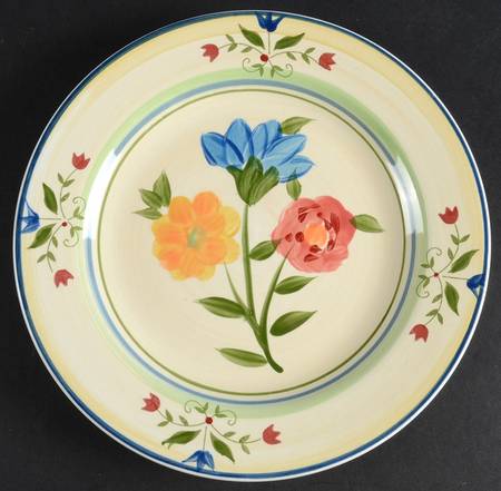 Garden Blossom Salad Plate