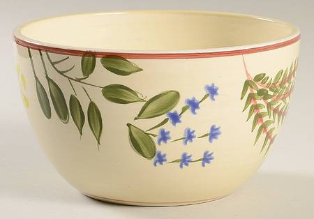 Herbal Garden Soup/Cereal Bowl