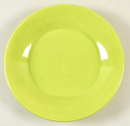Essential Colours Lime Green Salad Plate