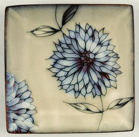 Chrysanthemum Salad Plate