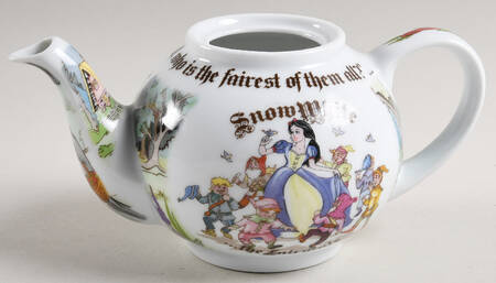 Snow White Mini Teapot No Lid