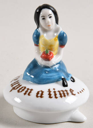 Snow White Lid for Mini Teapot