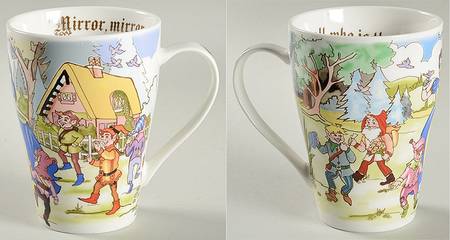 Snow White Large Mug by Cardew Design