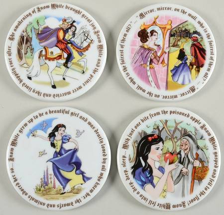 Snow White Coaster - Set of 4 (MUGCSC + COAM1-3)