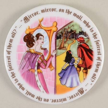 Snow White Coaster Only for Mug & Coaster Set