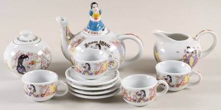 Snow White 13 Piece Toy Tea Set by Cardew Design