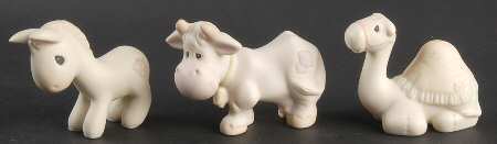 Animal Additions-Mini Nativity Sword-Camel-Cow And Donkey - Sword Trademark, No Box