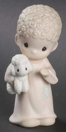Nativity Shepherd with Lambs-3 Piece Set Heart-Shepherd With Lamb Only - No Box-Heart Trademark