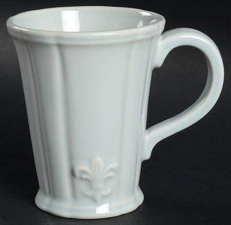 Fleur de Lys Grey Mug