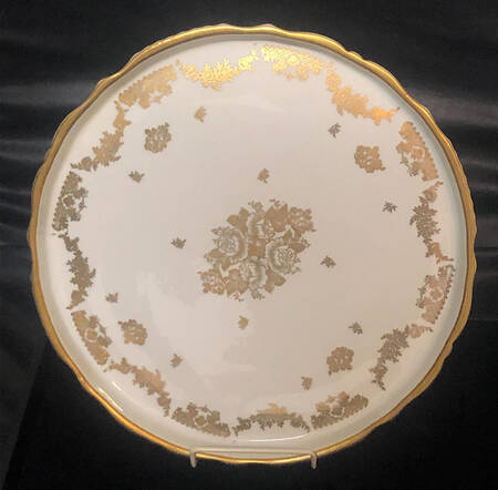 P1F2 12" Diameter Pedestal Cake Stand