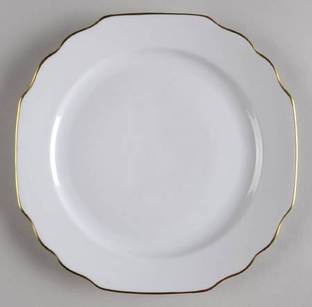 Georgian Gold Salad Plate by Pickard