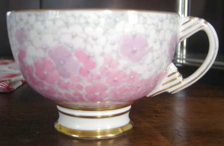 Hydrangea Footed Cup