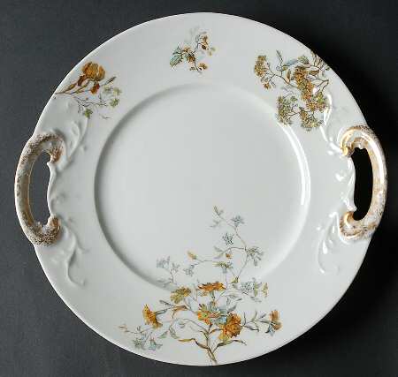 POY757 Handled Cake Plate