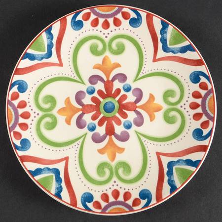 Global Medallion Appetizer Plate