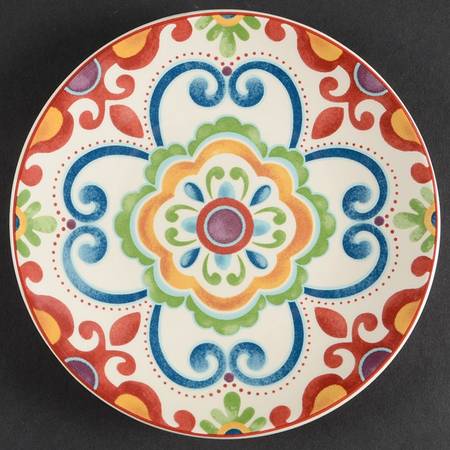 Global Medallion Appetizer Plate