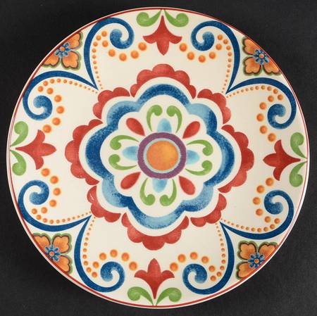 Global Medallion Appetizer Plate