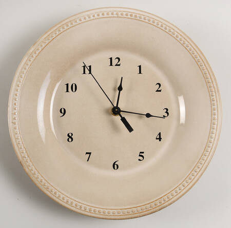 Spice Route Sesame 1-2" depth  Clock Plate HC