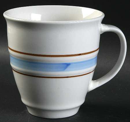 Clipper Blue Brown Mug