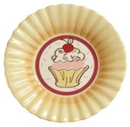 Red Velvet Dessert/Pie Plate