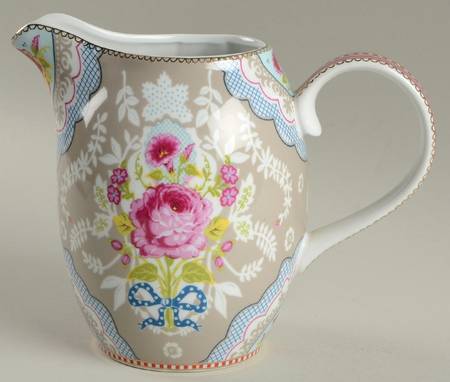 Floral Khaki 28 Oz Pitcher