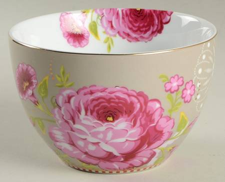 Floral Khaki 5" All Purpose Bowl