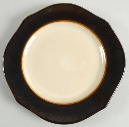 Metallic Bronze Salad Plate