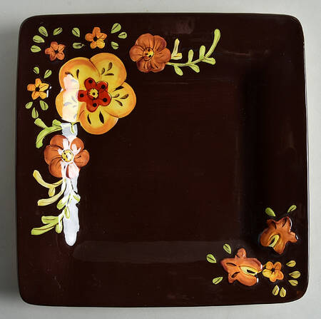 Amanda Square Dinner Plate