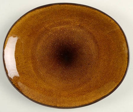 Tiger Eye (Oval) Salad Plate