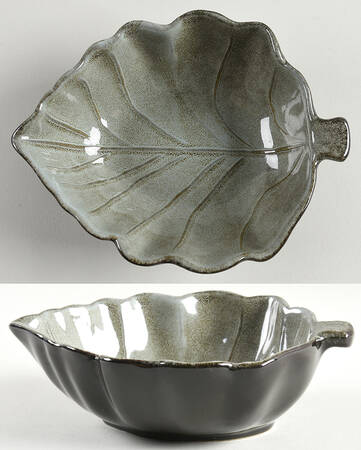 Rustic Leaves 7" Leaf Bowl
