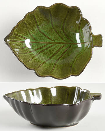 Rustic Leaves 7" Leaf Bowl